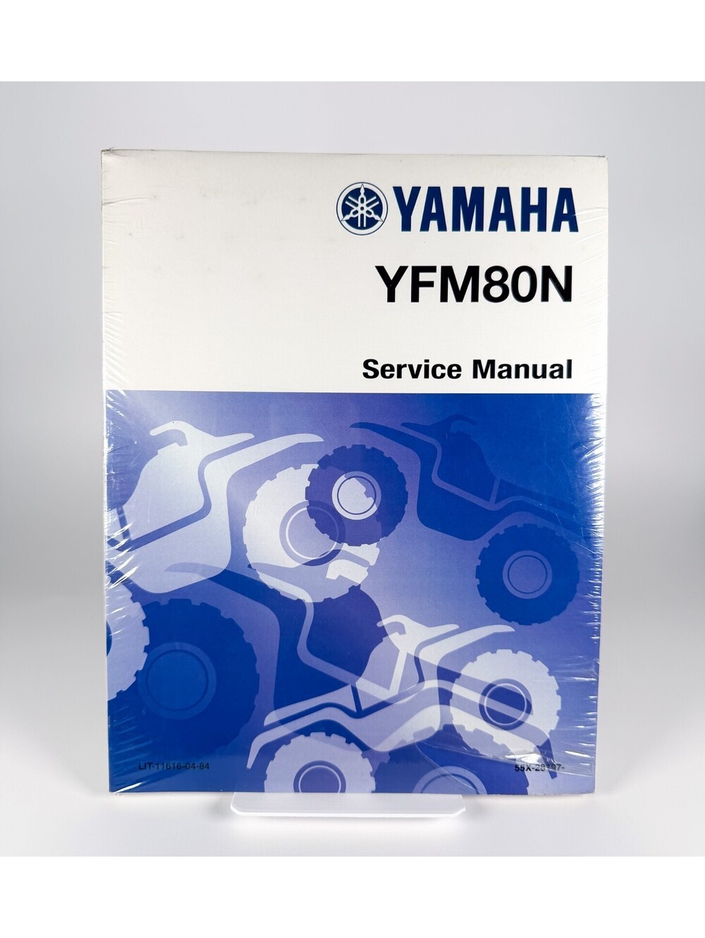 NOS Genuine Yamaha YFM80N Service Manual LIT-11616-04-84